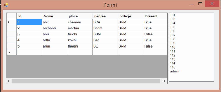 Drag And Drop Data From Listbox To Datagridview